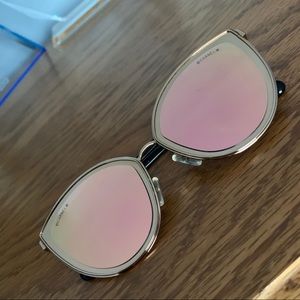 CHANEL PINK AVIATORS - barely worn